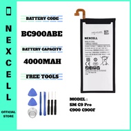 NEXCELL Bateri Serasi untuk SM Galaxy C9 Pro C900 C900F Battery Bateri EB-BC900ABE BC900ABE ( 4000mA