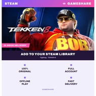 TEKKEN 8 Steam PC Game | Fighting Game Original Full Game | Akaun Steam | 24H Auto Delivery | OFFLIN