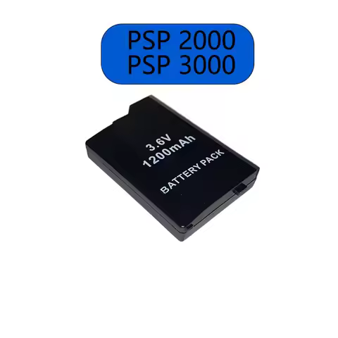PSP 2000 3000 battery 1200mAh 3.6V Lithium Ion Battery Pack Replacement for Sony PSP 2000/3000 PSP-S