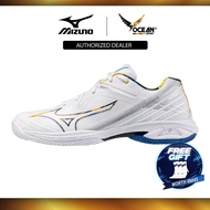 Mizuno AW25 WAVE CLAW 3 (White/Tangelo/Blue) 71GA244333