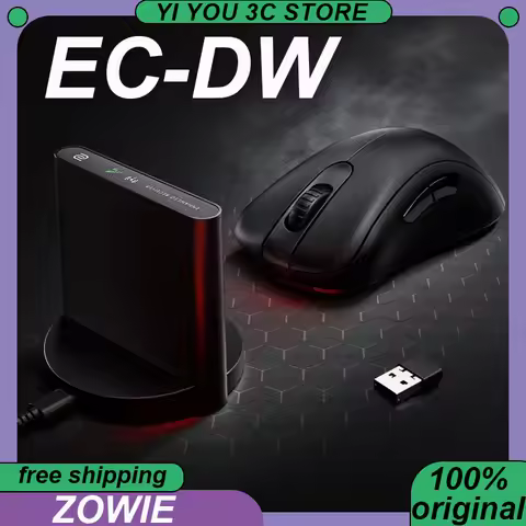 New ZOWIE EC-DW Esports Mouse Ergonomic Wireless Dual Mode Long-endurance Lightweight Custom Profess