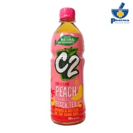 C2 Peach Green Tea Drink 500mL Bottle