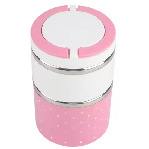 Insulated Food Box 2 Layer Stainless Steel Insulation Thermo Thermal Lunch Box Food Container Hot Th