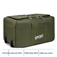 gumahus | Túi Duffle Có Bánh Xe Dung Lượng Lớn Vải Oxford