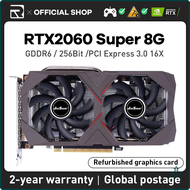 กราฟิก Op042 NVIDIA RTX 2060 Super 8GB DDR6 256BIT GPU Rtx2060 Super Computer Desktop วิดีโอ Office 