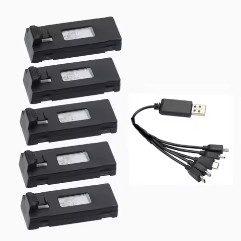 3.7V 1800mah Lipo Battery and Charger For E88 E88PRO E99 Ls-E525 E525 PRO Mini Drone RC Quadcopter S