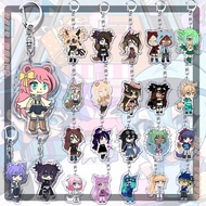 Cute Gacha Life Acrylic Anime Chibi keychain, handbag hanging accessory bookbag, birthday gift for G