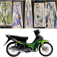 BODY STICKER YAMAHA LAGENDA 110 STICKER MOTOR LAGENDA ACCESSORIES MOTOR COVER SET LAGENDA SPARE PART