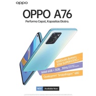 RAH145- Oppo A76 Ram 6 5 128 & A77s 8 8 128 100 Garansi Resmi