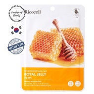 RICOCELL MASK SHEET - ROYAL JELLY FACIAL MASK SHEET - KOREAN FACIAL MASK