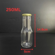 JUICE / Milk Tea /Coffee Plastic Pet Bottle /Botol Jus 250ML / 300ML / Botol.