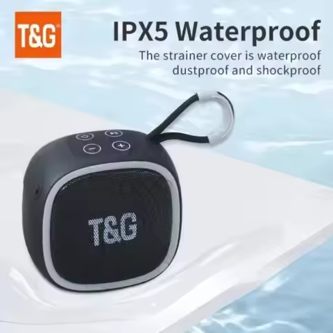 TG659 Mini Powerful Wireless Bluetooth Speaker TWS Bluetooth 5.3 Sound Box HIFI Loudspeaker Support 