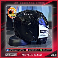 GRAYFOSH X12J AeroForce Helmets [Metallic Black]