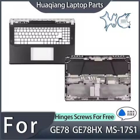 NEW Palmrest Bottom Case For GE78 MS-17S1-17S2-17S5-17S3 GE78HX base cover repair 17inch