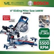 BOSCH Original GCM8SJL 8" Sliding Miter Saw 1600W (1year warranty) Mesin Potong Kayu Bosch