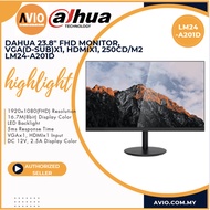 Dahua 24 23.8" Inch FHD Full HD LED Monitor 5ms Response 1920x1080 16.7m Color VGA HDMI LM24-A201D