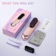 Enchen H100 Cordless Hair Straightener Comb Portable Wireless Negative Ionic Hair Straightener Brush