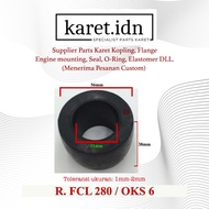 FCL 280 CLUTCH RUBBER 315/ F6 RUBBER/ F6 fcl6/ #6 Fcl 6 F6 coupling rubber/ #F6 OKS 6 NBK