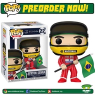 [PREORDER] Funko Pop Vinyl: Formula 1 - Ayrton Senna with Brazilian Flag [ETA: October,2026]