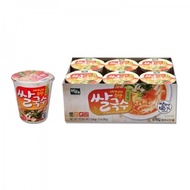 Baekje Rice Noodle Cup Kimchi Flavor 58g x 6 x 4