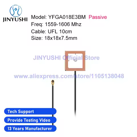 Quectel GNSS Ceramic Antenna GPS L1 Beidou Position Passive Active Internal YFGA018E3AM YFGA025E3CM 