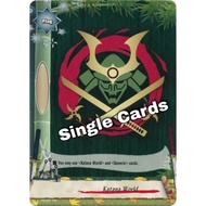 Buddyfight Katana World Single Cards