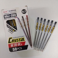 Offer pack value pack Pen murah 0.7mm pen Dalam kotak student stationery Economy ball pen
