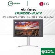 LG 27UP850K-W Monitor 27 inch IPS 60Hz 5ms I Genuine I