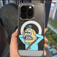 Phone Case.overtime Biqibao Dumb Fish Suitable For iPhone17 Case Apple 1615 Transparent 14promax New