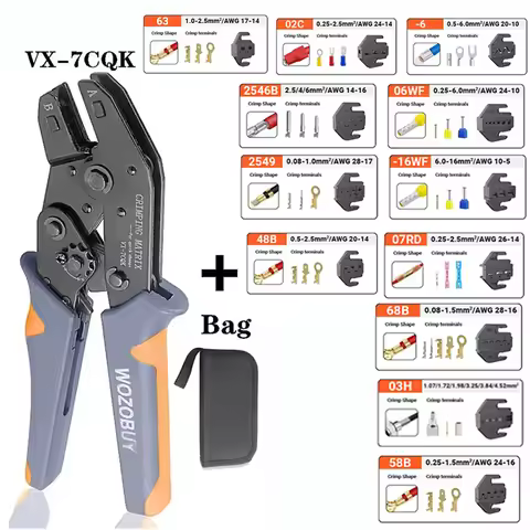 Crimping pliers tool Jaws 48B /2546B/06WF/ 58B/2549/-16WF/58BS/02C/-6/68B/03H/07RD, used for crimpin