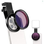 APEXEL Neurtal Density Camera Lens Filter Camera Lens Nd2-nd400 Density Nd Filter Adjustable Clip Ca