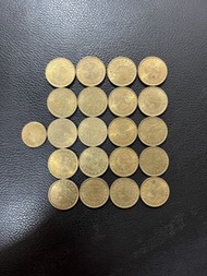 （78年20枚大壹毫）香港硬幣英女王伊利沙伯二世 1978年大一毫 Government of Hong Kong Coin Queen Elizabeth ll 1978 $0.1