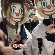 [Promosi Panas] Kipas joker dengan topeng badut, popular di Instagram, lucu dan mudah dibawa, untuk 