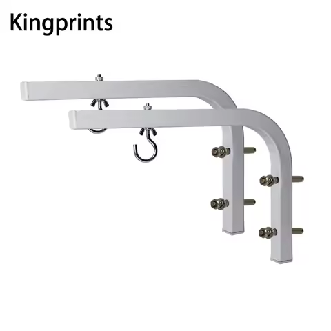 90 Degrees Bracket Projection Screen Hanger Adjustable Ceiling Mount For HD Projector Screens L Shap