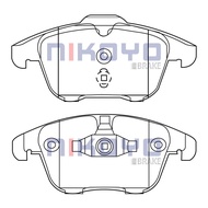 NIKOYO BRAKE ผ้าเบรค MG3MG5MG6ผ้าเบรค MG GSMG ZSผ้าเบรคประเภทเซรามิค