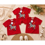 AT01- MOTHER&RED BABY T-shirt HORSECNY - Size 9-80Kg