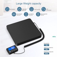 ORIA Digital Postal Scale 200kg Heavy Duty Weighing Scale with Hold/Tare/LCD Display Rechargeable Di