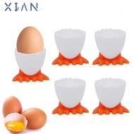 XIANSTORE 1/2/4Pcs Egg Cup Holder Accessories Creative Opener Eggs Container
