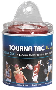 Overgrip กริปพันด้ามไม้เทนนิสและไม้แบดมินตัน แบบหนึบ Tourna Tac Tour Travel Pouch blue 30 XL grips p