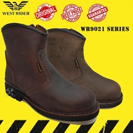 WEST RIDER MEN'S SAFETY BOOT / KASUT SAFETY KERJA LELAKI / MEN'S LEATHER SAFETY BOOT WR9021 SERIES