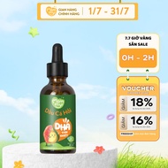 Dầu cá hồi ăn dặm bổ não Mămmy thiết kế ống nhỏ giọt khoa học chai 30ml