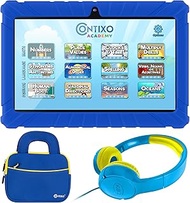 Contixo 7 inch Kids Learning Tablet Bundle - 16GB Storage, Bluetooth, Android, Dual Cameras, Parenta