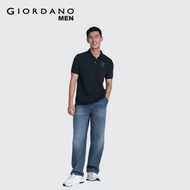 Giordano Men Classic Mid Rise Relax Straight Denim Jeans