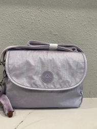 Kipling Square Fashionable Shoulder Crossbody Bag, Large Capacity, Daily Matching, Simple, Lightweight, Same Style For Men And Women