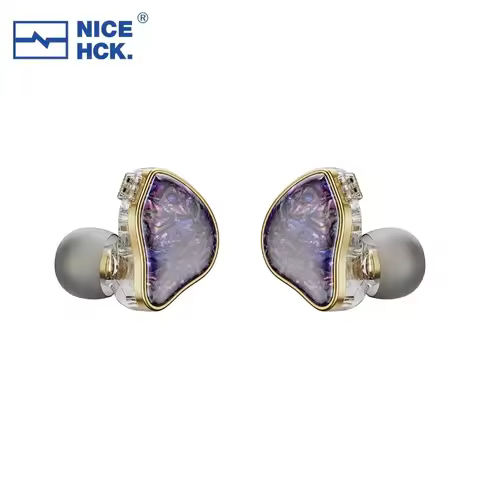NICEHCK DB2 1DD+1BA Hybrid Dual Driver HiFi in-Ear Earphone Monitor Microphone IEM Detachable 0.78 2