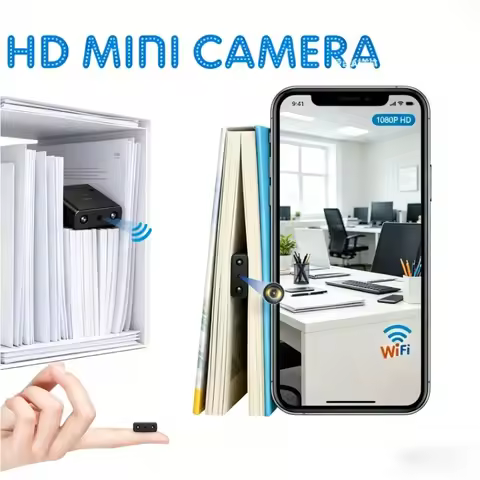 Smallest Mini Camera 1080P HD WIFI Built-in Battery IP Remote Monitoring Camcorders IR Night Vision 