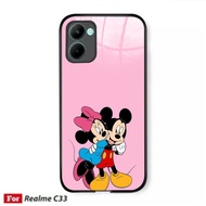 (GC 72) Realme C33 Glass Softcase - Realme C33 Glass Case - Realme C33 Beautiful Case - Realme C33 C