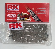 โซ่RK 520-120 ข้อ สีดำ(สีเหล็ก) ไม่มีโอริง