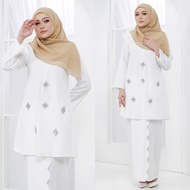 (XS-5XL) BAJU KURUNG RIAU SCALLOP DIAMOND PLUS SIZE NIKAH TUNANG ANNUAL DINNER BAJU PENGANTIN SANDING RAYA MURAH SEDONDON BRIDESMAID