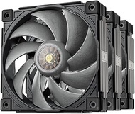 Sudokoo MACH120 3IN1 PC Fan 120 mm: Case Fan PWM & 30 mm Build Height & 500-3000 RPM - 12V Fan PC Fa